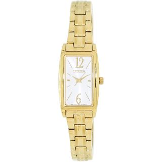 Citizen Women's Classic Goldtone/ Mother of Pearl Dial Watch Citizen Women's Citizen Watches