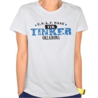 Air Force Base   Tinker, Oklahoma Shirts