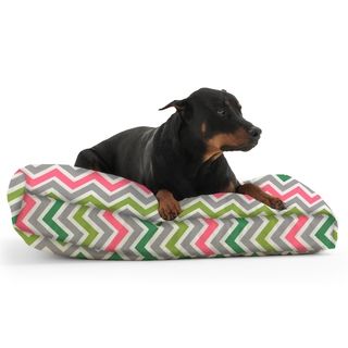 DogSack Rectangle Memory Foam Multi Chevron Stripe Twill Pet Bed PetSack Other Pet Beds