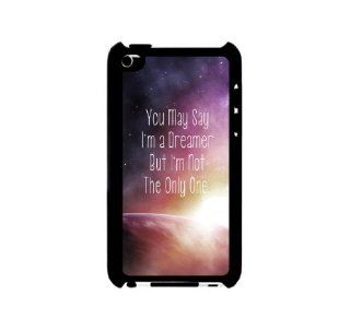 Dreamer quote iPod Touch 4 Case   For iPod Touch 4 4G   Designer Plastic Snap on Case Cell Phones & Accessories