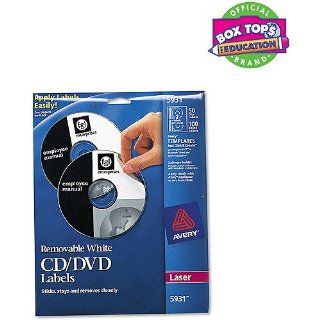 Avery 5931 CD/DVD Label, 150 Labels/Pack  