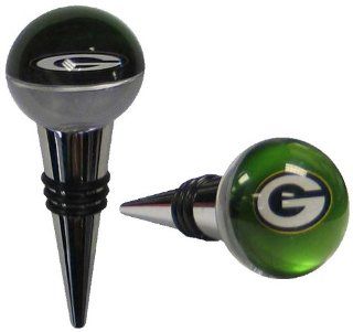 NFL Green Bay Packers Crystal Wine Stopper Sports & Outdoors