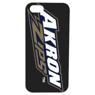University of Akron Zips   Smartphone Case for iPhone 5   Black Cell Phones & Accessories