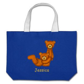 Teddy Bear Alphabet ~J Initial/Monogram Letter Bag