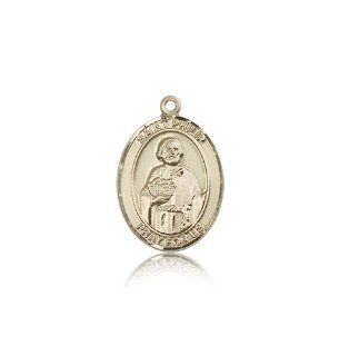 14kt Gold St. Philip Neri Medal Clasp Style Charms Jewelry