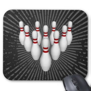 Bowling Pins 3D Model Mousepad