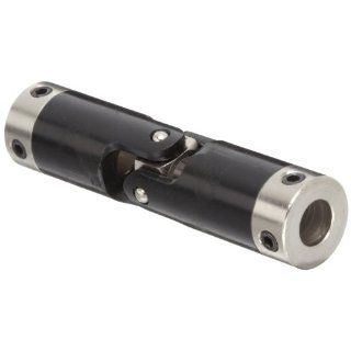 Boston Gear JP373/16 Universal Joint, Single, Molded, 0.188" Bore, 0.520" Bore Depth, 1.484" Length, 0.375" Outside Diameter, 16 ft/lbs Max Torque, Delrin Pin And Block Universal Joints