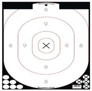 Birchwood Casey Shoot N C White/Black 12x18 Inch Silhouette 100 Targets Plus 34611  Hunting Targets And Accessories  Sports & Outdoors