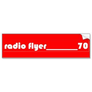 Radio Flyer Sticker 1   Customized Bumper Stickers