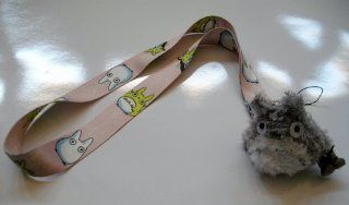Cute Grey Totoro Plush Mascot Lanyard ~Phone, Keys, ID Badge Holder~  Other Products  