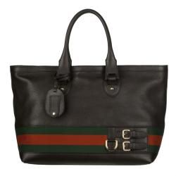 Gucci 'Heritage' Leather Tote Bag Gucci Designer Handbags