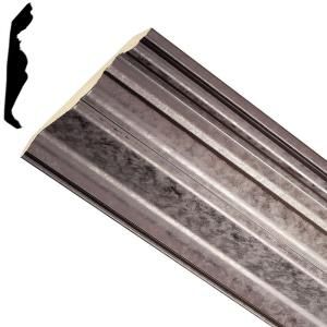 Fasade 1.063 in. x 6 in. x 96 in. Wood Galvanized Steel Classic Style Ceiling Crown Molding 175 30