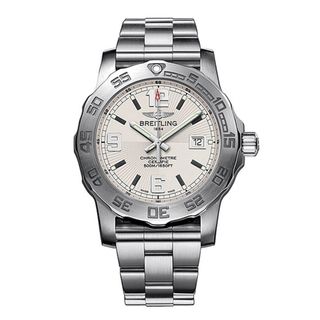 Breitling Men's 'Colt 44' Stainless Steel Watch Breitling Men's Breitling Watches