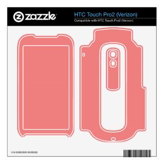 Light Coral HTC Touch Pro2 Skin
