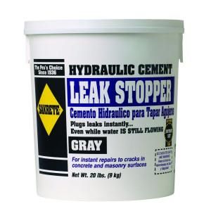 SAKRETE 20 lb. Gray Leak Stopper 65450006