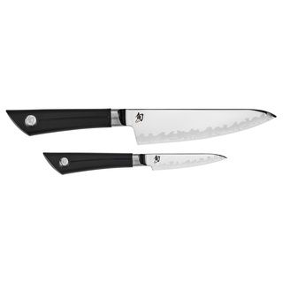 Shun Sora 2 piece Stainless Steel Starter Knife Set Shun Cutlery Sets