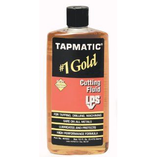 TAPMATIC #1 GOLD Cutting & Tapping Fluid Size 16 fl. oz. (.473 liter)