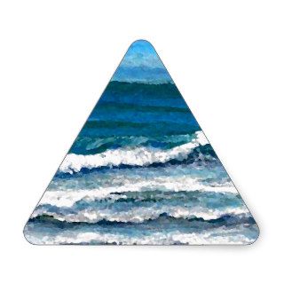 Sea Glory Beach Art Decor Surf Ocean Waves Sticker