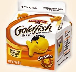 Pepperidge Farm Goldfish Crackers Grab n Go Container, 2 oz.  Grocery & Gourmet Food
