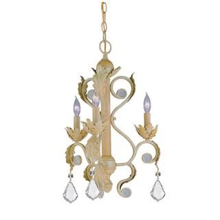 Winslow Champagne 3 light Chandelier