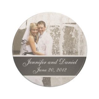 Personalized Wedding Photo Keepsake Coasters