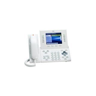 Cisco CP 9971 W CAM K9 Unified IP Phone 9971 Standard   IP video phone   IEEE 802.11b/g/a (Wi Fi)   SIP   arctic white Computers & Accessories