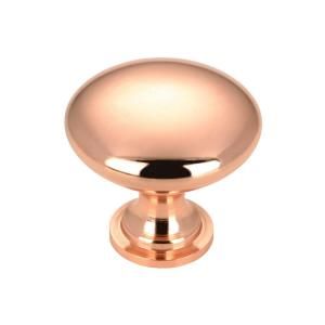 Richelieu Hardware Contemporary and Modern 1 1/8 in. Copper Cabinet Knob BP9041191