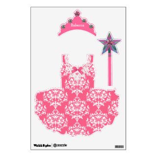 Pretty Pink Princess Wall Stickers