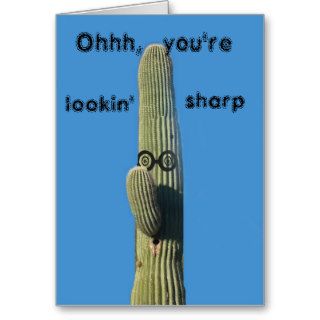 Funny birthday wishes greeting card