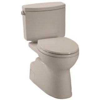 Toto CST474CEFGNo.03 Vespin II Two Piece High Efficiency Toilet, with SanaGloss, 1.28 GPF, Bone    