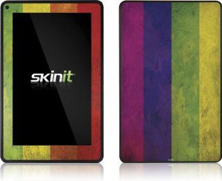 Distressed Rainbow Flag    Kindle Fire   Skinit Skin Computers & Accessories
