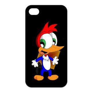 Wonderful Cartoon Series Cases, The Fantastic Woody Woodpecker iPhone 4 & 4S Case Cover by ALLO CASES Cell Phones & Accessories