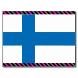 Finland Flag Post Cards