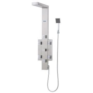 Aston 42 in. Retrofit 6 Jet Shower System with Fixed Showerhead in Stainless Steel SPSS311 II