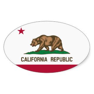 California Republic State Flag, United States Sticker