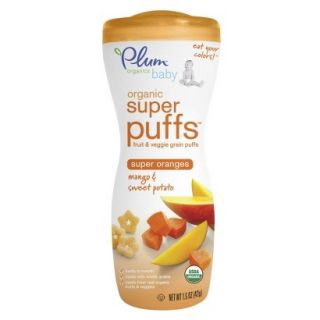 Plum Organics Baby Super Puffs   Orange, Mango & Sweet Potato 1.5oz
