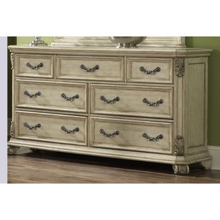 Liberty Furniture Industries Liberty Antique Ivory 7 drawer Dresser Antique White Size 7 drawer