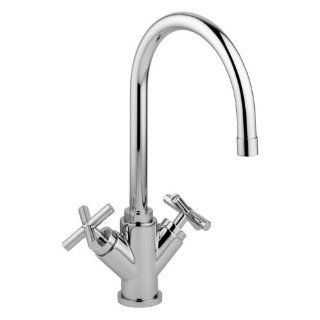 Quadro Kitchen Sink Faucet w High Spout in Polished Chrome Kitchen & Dining