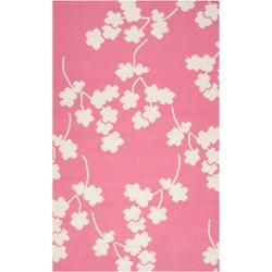Jill Rosenwald Hand woven Pink Faller Wool Rug (8' x 11') Surya 7x9   10x14 Rugs