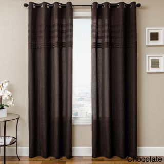 Carry Pleated Gromment Top Curtain Panel