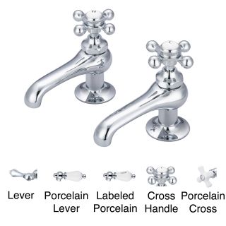 Water Creation F1 0003 01 Vintage Classic Basin Cocks Lavatory Faucet