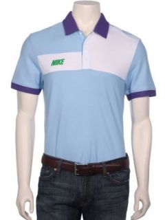 Nike Golf Men's Sport Color Block Polo Shirt 479PRISMBLUE L Clothing