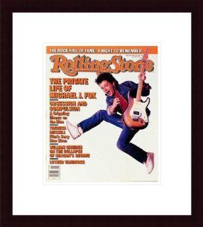 Rolling Stone Cover of Michael J. Fox / Rolling Stone Magazine Vol. 495, March 12, 1987, Movie Print by Deborah Feingold   Unframed Prints