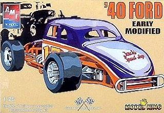 1940 Ford Early ModifiedModel Car Kit by Model King Toys & Games