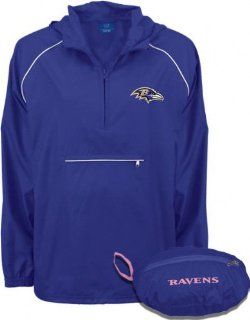 Baltimore Ravens Women's Purple Pack It Jacket  Outerwear Jackets  Sports & Outdoors