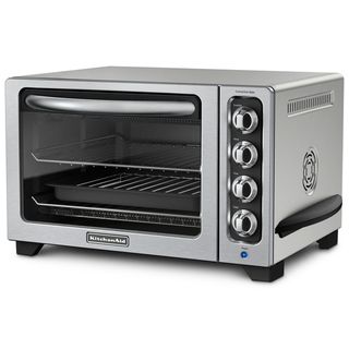 KitchenAid RKCO223CU Contour Silver 12 inch Convection Bake Countertop Oven (Refurbished) KitchenAid Toasters & Ovens