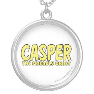 Casper the Friendly Ghost Yellow Logo Custom Jewelry