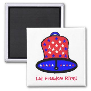 Let Freedom Ring Bell Fridge Magnets