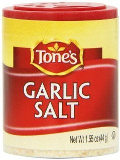 Tone's Mini's Garlic Salt, 1.55 Ounce (Pack of 6)  Flavored Salt  Grocery & Gourmet Food
