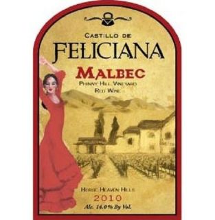 2010 Castillo de Feliciana Malbec 750 mL Wine